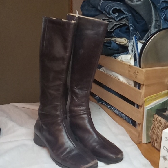Antonio melani brown riding boots size 8 - Picture 1 of 13